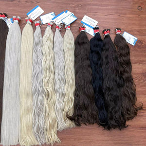 2025 Venta de invierno Extensiones de cabello crudo Color Cabello a granel Ondulado Drop Ship Worldwide Paquetes de cabello humano vietnamita - Product Image 1