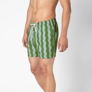 Veliko-Pantalones cortos deportivos de playa para hombre, de secado rápido tela de lona, traje de baño ecológico ligero de cintura media - Product Image 6
