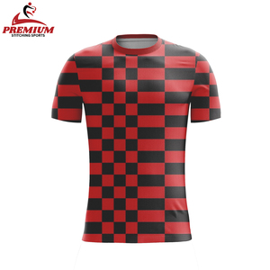Venta al por mayor de fábrica, sublimación personalizada, deportes informales, equipo de fútbol, camiseta de calidad, versión de jugador, Conjunto de camiseta de fútbol con estilo superior - Product Image 6
