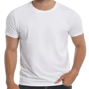 เสื้อยืดผ้าฝ้ายใส่ได้ทั้งชายและ2025สำหรับผู้ชายเสื้อยืดลำลองพิมพ์โลโก้ได้ตามต้องการ - Product Image 5