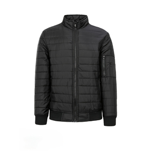 แจ็กเก็ตขนเป็ดหนาผ้าฝ้ายบุนวมสำหรับผู้ชายผู้หญิงแจ็กเก็ตแบบพองออกแบบได้ตามต้องการ - Product Image 1