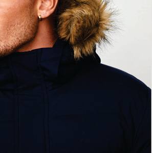 Fournisseur vérifié 100% Doublure en polyester 100% Garniture en acrylique 73% Acrylique 27% Veste Sub Zero en polyester bleu - Product Image 5