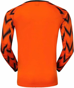 Ensemble de maillot et pantalon de gardien de but personnalisable, rembourré, respirant, imperméable, imprimé, léger, à séchage rapide, pour adultes et enfants, long, pour le football - Product Image 6
