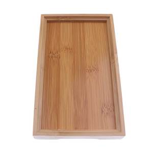 Plateaux ronds décoratifs de luxe pour fruits Vente en gros en bois d'acacia de restaurant pour servir des aliments Rangement personnalisé pour la décoration de table des articles ménagers - Product Image 1