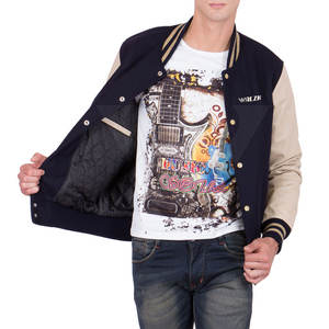 แจ็กเก็ตเลตเตอร์แมนสำหรับผู้ชายแจ็คเก็ตแฟชั่นทรงหลวมระบายอากาศได้ดีดีไซน์ล่าสุด - Product Image 3