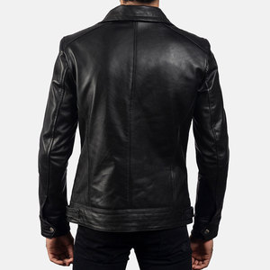 Chaqueta de Cuero para Hombre de Talla Grande, Estilo Universitario Clásico, Transpirable y Cómoda, Gran Venta - Product Image 4