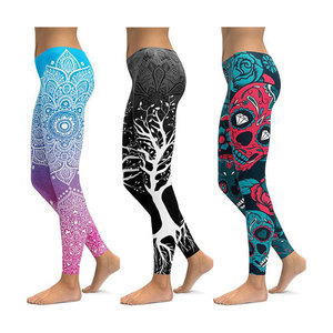 Pantalones de Yoga de Cintura Alta con Logotipo Personalizado, de Secado Rápido, Levanta Glúteos, Ajustados, de Pierna Ancha y Acampanados, Leggings Deportivos para Gimnasio y Fitness para Mujer - Product Image 2