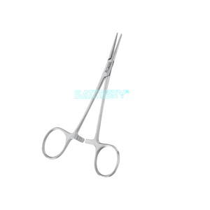 Pinzas Hemostáticas de 12.5cm, Acero Inoxidable, Instrumento Quirúrgico Manual, Certificación CE, Uso Dental - Product Image 1