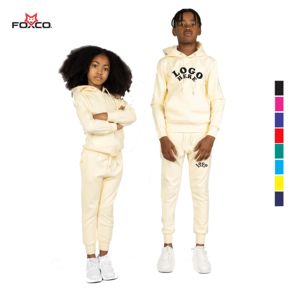 Ensemble de survêtement personnalisable pour enfants 2026 – Sweat à capuche et pantalon long en molleton de coton respirant pour l'hiver - Product Image 6