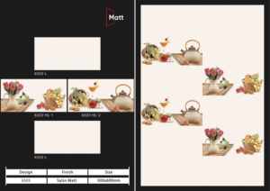 Carreaux muraux en céramique 300x600mm, tendance déco, pour salle de bain et cuisine, finition brillante ou mate, texture effet sucre, design mural intérieur luxueux - Product Image 3