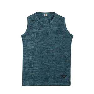 Haute Qualité Coton Noir Blanc Débardeur Sans Manches Fitness Sportswear Logo Personnalisé Hommes Singlet Débardeurs - Product Image 1