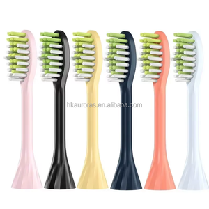 Recharges de brosses à dents électriques Clinical Clean Soft Oral Cleaning, lot de 6, pour hôtel, maison et usage extérieur - Product Image 1