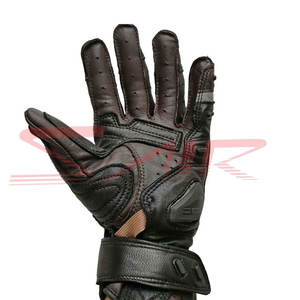 Meilleur fabricant de gants de moto personnalisés de haute qualité hiver classique en cuir véritable écran tactile prix de gros d'usine - Product Image 2