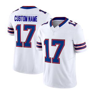 Camiseta de fútbol americano bordada sublimada personalizada más Popular uniforme de entrenamiento Unisex nombre equipo diseño transpirable - Product Image 6