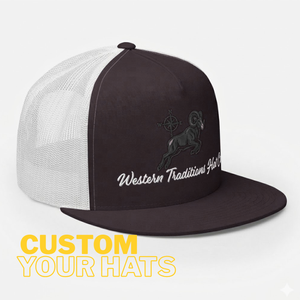 Casquette Trucker personnalisée avec broderie 2D, fabriquée au Vietnam, 5 panneaux, dos en maille structurée, casquette de sport Snapback, casquette à visière plate, Gorras - Product Image 1