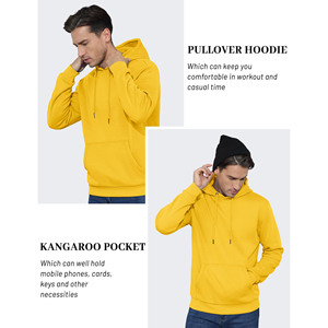 Sweat-shirts à capuche personnalisés de haute qualité pour hommes et unisexe, respirants, pour l'extérieur, vente chaude, sweat-shirts à capuche pour hommes - Product Image 3