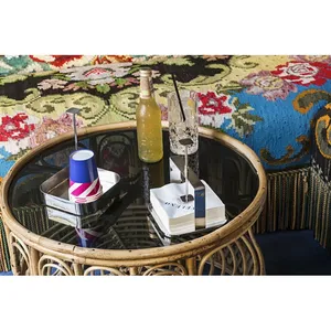 Anneau de serviette en métal artisanal de luxe pour une mise en place de table haut de gamme, support de serviette en acier argent sterling fabriqué par Zahid Exports - Product Image 2