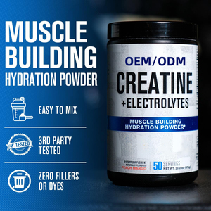 Gomitas preentrenamiento de creatina + BCAA OEM | Ganancia muscular, sin azúcar | Envío rápido de etiqueta privada - Product Image 2