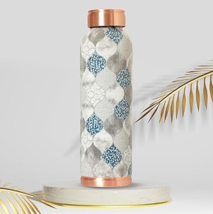 Pure copper <b>bottles</b> with printed finished stay hydrated, naturally cool high quality, high demanding premium water <b>bottles</b> - Product Image 4