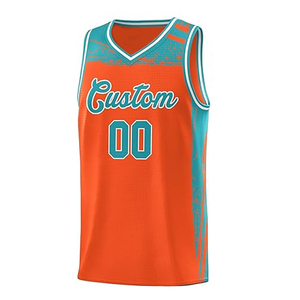 Vente en gros de nouveaux vêtements de sport personnalisent la conception et la sublimation de l'uniforme mieux faire votre propre costume d'équipe de maillot de basket-ball - Product Image 2
