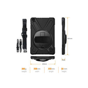 Coque de protection arrière blanche Netzy pour iPad Pro 10,5 pouces en TPU-Defender, compatible avec la fonction de protection de la tablette en silicone - Product Image 6