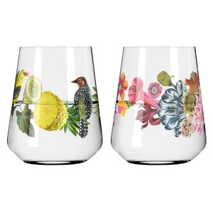 Paquete de 2 Vasos de Vidrio RC RITZENHOFF CRISTAL, Colección Summer Dew # Colección de Verano 1F23 - Product Image 1