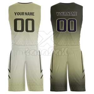 Uniforme de Baloncesto Reversible OEM con Tela 100% Poliéster, Conjunto al Por Mayor a Precio Económico para Ropa Deportiva - Product Image 2