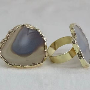 Made In India Resin Napkin Ring <b>Cloth</b> Holder Hot Selling <b>Table</b> Ware Napkin Rings Handmade High Quality Custom Size Top Sale - Product Image 1