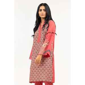 Ensemble chemise et pantalon en chiffon imprimé à l'écran, 2 pièces, modèle IPS-22-78 - Product Image 4