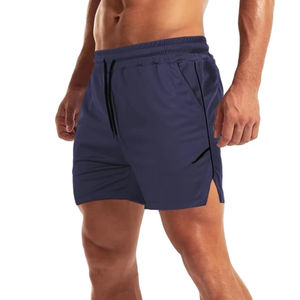 Short de gymnastique élégant à séchage rapide pour hommes Logo personnalisé Leggings de compression d'entraînement Poche Couleur unie Service sportif écologique OEM - Product Image 1