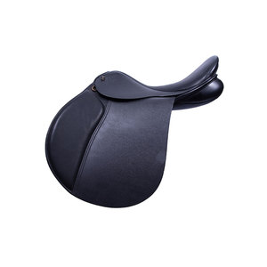 Dernière selle de saut d'obstacles anglaise personnalisée, confortable, durable, en cuir véritable, qualité supérieure pour l'équitation - Product Image 1