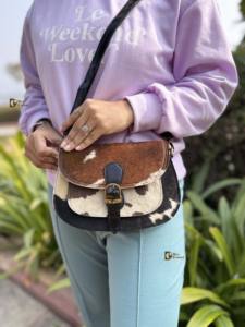 New Designer Bohemian Western Style Women's <b>Messenger</b> <b>Bag</b> Multi-Use Leopard Patterned Sling Handbag Adjustable Strap Lightweight - Product Image 5