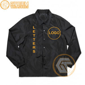 Personnalisé pour Beta Gamma Delta Epsilon ligne brodée veste fraternité haute qualité hommes respirant coupe-vent vestes - Product Image 4