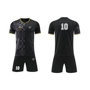 Maillots de football respirants par sublimation avec logo personnalisé ensemble d'uniformes de sport entraînement d'équipe vêtements de football - Product Image 1