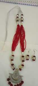 Collares de cuentas de semillas de cristal hechos a medida con pendientes a juego hechos para diseñadores de joyería de moda para reventa - Product Image 4