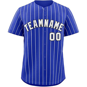 2025 nouveau personnalisé séchage rapide prix usine personnalisable Logo vêtements de sport jeunesse sublimé bouton vers le bas 100% polyester maillot de Baseball - Product Image 5