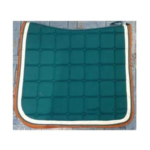 Coussin de selle en coton de haute qualité en matelassage de couleur rouge avec remplissage doux Squire et doublure en tissu durable Inter Mesh - Product Image 3