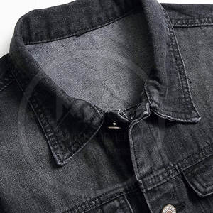 Services OEM Veste Jeans d'Hiver 100% Coton de Haute Qualité Design Personnalisé pour Hommes avec Logo Avant - Product Image 3