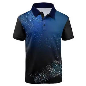 Ropa OEM ligera, ropa de alta calidad para hombres, algodón personalizado, sublimado, servicio OEM, camiseta de polo de Año Nuevo, cantidad a granel - Product Image 5