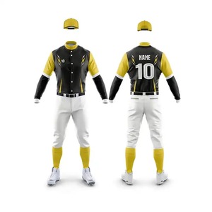 Uniforme de Béisbol Transpirable de Secado Rápido, 100% Poliéster, de la Mejor Calidad a Precio Razonable, para Adultos, Hecho en Pakistán, Servicio OEM - Product Image 1