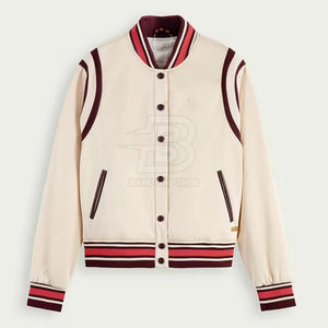 Nouveauté veste Letterman pour femmes veste Letterman d'hiver élégante 100% coton pour femmes - Product Image 1