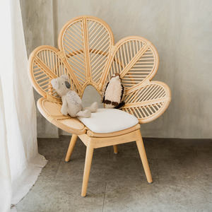 Sillas de ratán hechas a mano para niños, silla cómoda de calidad superior, accesorios para habitación infantil - Product Image 2