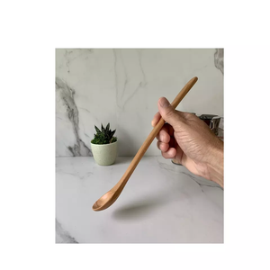 Cuillère à sel cuillère couverts Fruits mariage cuillère en bois riz soupe Mini cuillère - Product Image 5