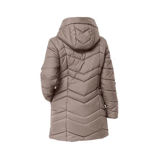 Chaqueta Larga de Plumón Ligera para Mujer, Abrigo Cálido y Empacable con Capucha Desmontable, Chaqueta Acolchada con Capucha Larga, Abrigo Cálido de Invierno Empacable - Product Image 2