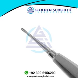 Élévateur apical dentaire droit en acier inoxydable de haute qualité, fournitures dentaires |   Instruments d'orthodontie et d'odontologie - Product Image 5