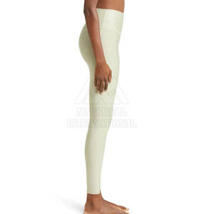 Dernier modèle de leggings de yoga pour femmes à taille élastique pour vente en gros en ligne de leggings de yoga fabriqués au Pakistan à prix raisonnable - Product Image 3