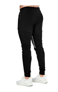 Venta al por mayor de pantalones de chándal personalizados de alta calidad de impresión de lana negro Jogging Pantalones para hombres y mujeres logotipo personalizado - Product Image 5