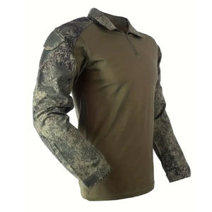 Chemise camouflage OEM ODM T-shirt à manches longues de style extérieur imprimé sur mesure dans un style unique - Product Image 3