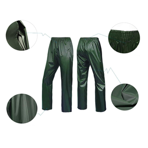 Veste de randonnée imperméable respirante de qualité supérieure avec col à capuche, respectueuse de la peau, pour hommes - Product Image 4