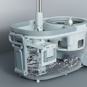 Filet de vadrouille automatique à double entraînement écologique pour un usage domestique Solution des gens paresseux de Dieu Rotation et déchargement mains libres - Product Image 3